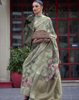 Kinsel Brasso Silk Saree - Ranjvani