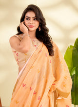 मुगा कॉटन साड़ी