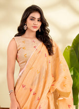 मुगा कॉटन साड़ी