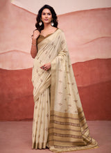 मुगा कॉटन साड़ी