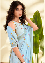 मुगा कॉटन साड़ी