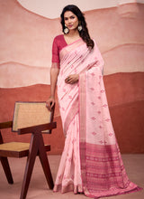 मुगा कॉटन साड़ी