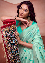 मुगा कॉटन साड़ी