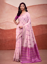 मुगा कॉटन साड़ी