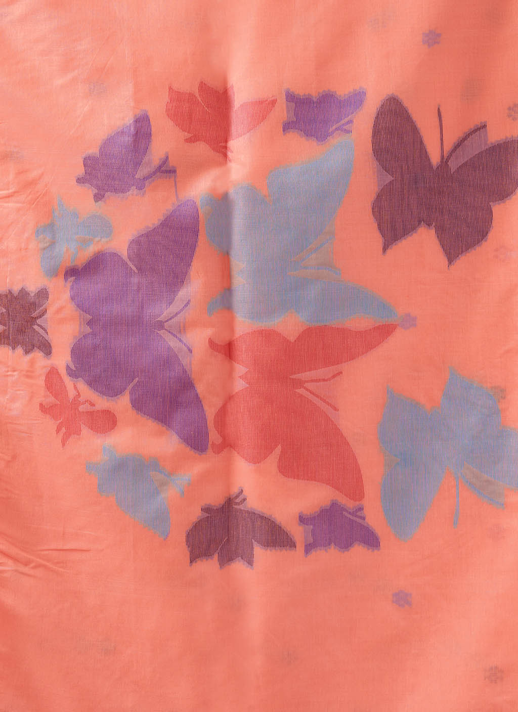 मुगा कॉटन साड़ी