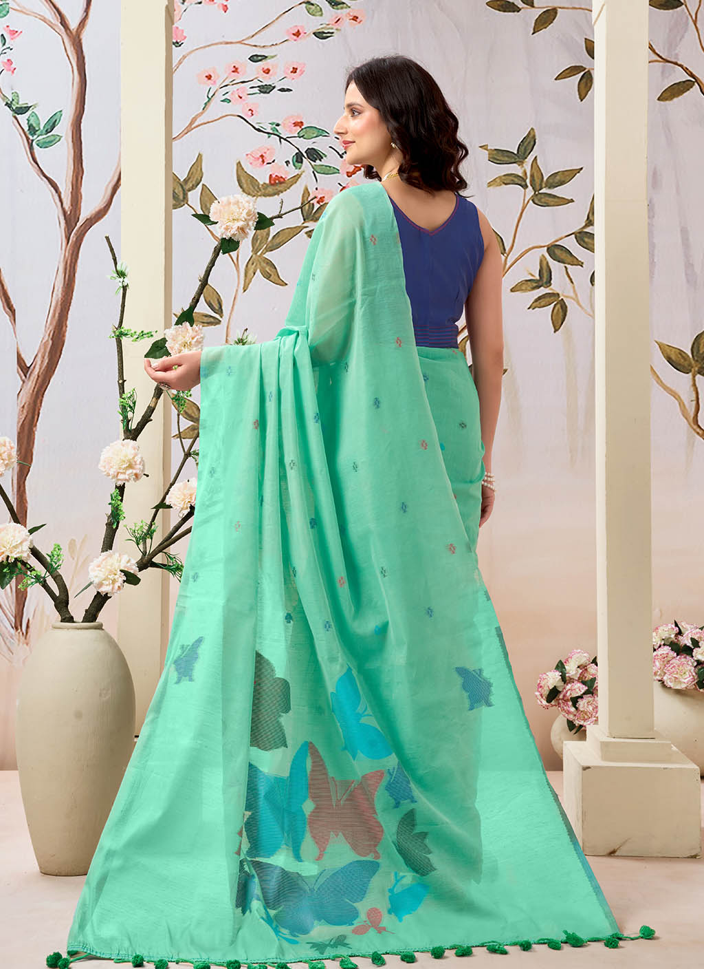 Aadhya Mul Cotton Saree