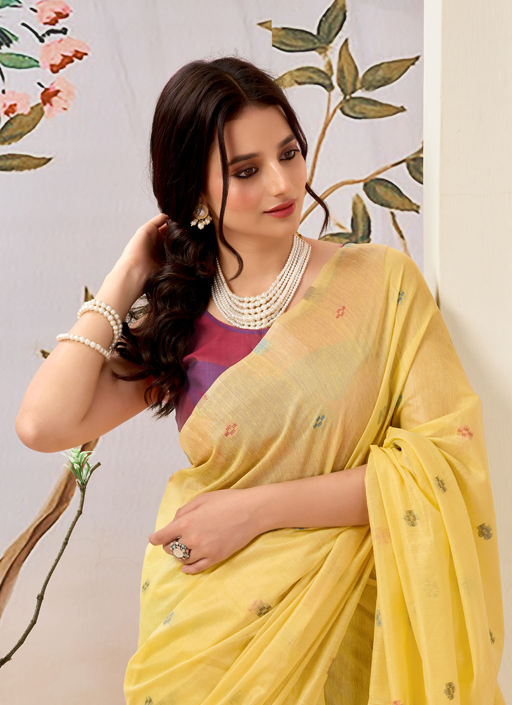 Ananya Mul Cotton Saree