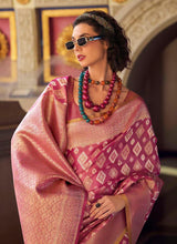 Kavita Ikkat Tissue Saree