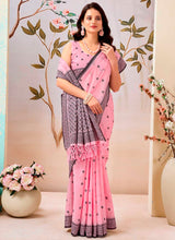 मुगा कॉटन साड़ी