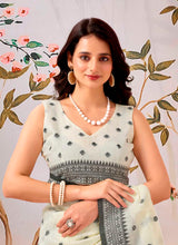 मुगा कॉटन साड़ी