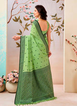 मुगा कॉटन साड़ी