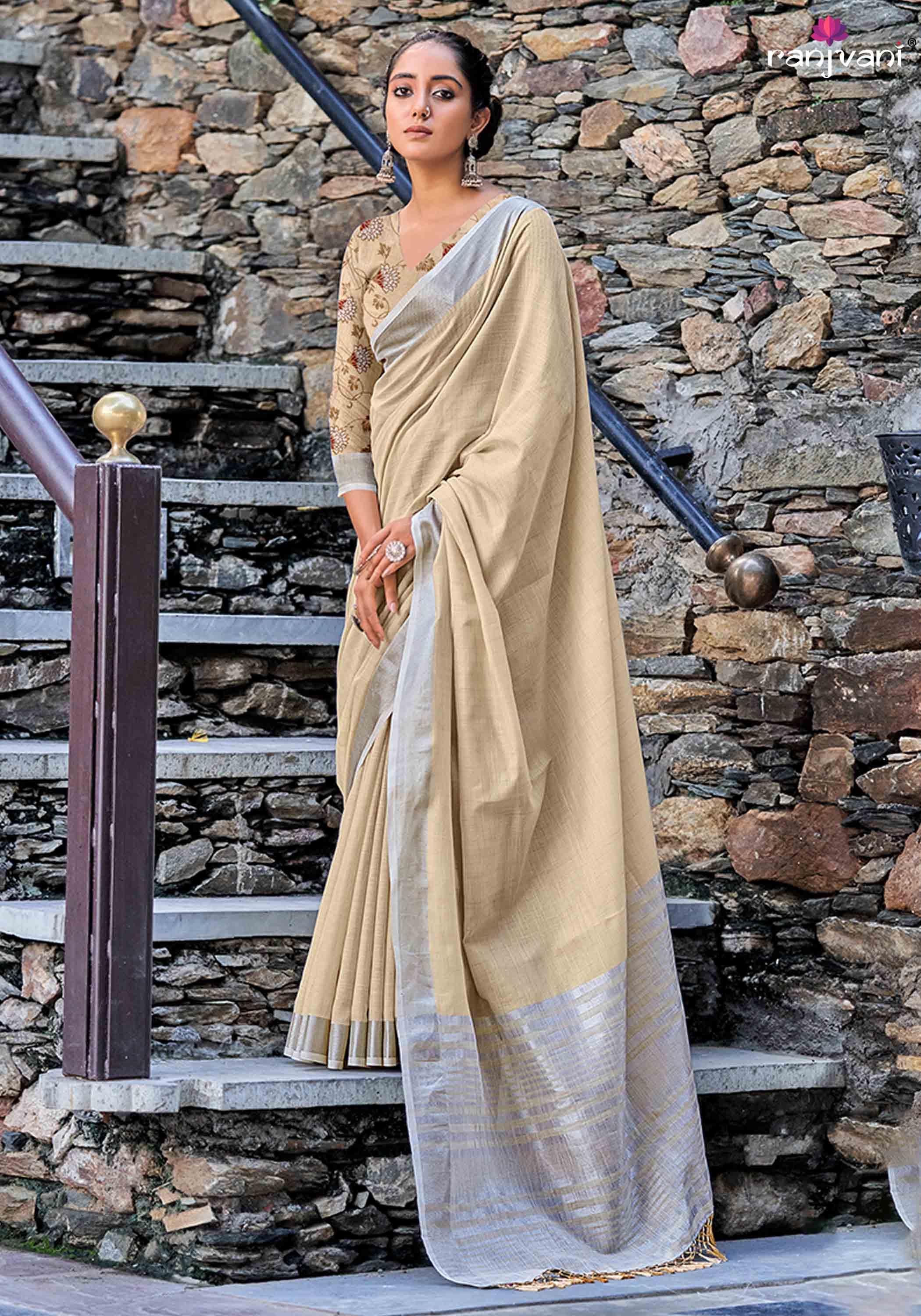 Abhipuri Pure Cotton Saree - Cotton Saree