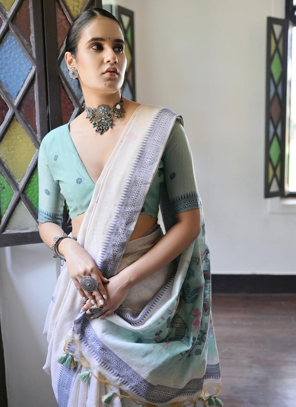 Achaari (saree) - Cotton Saree