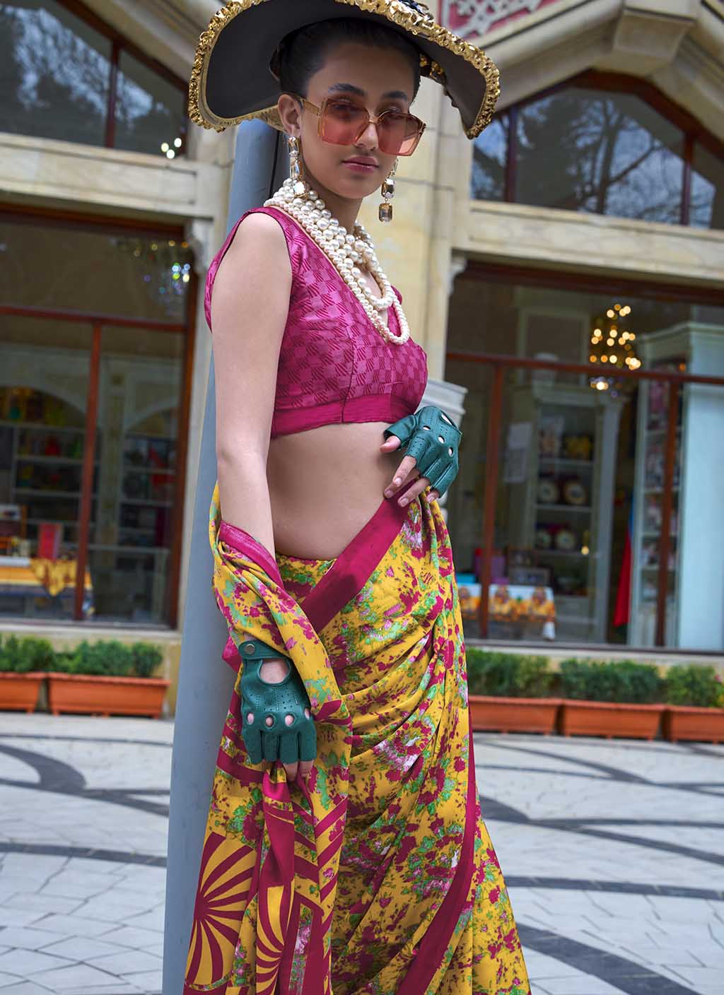 Advika (saree) - Japan Silk