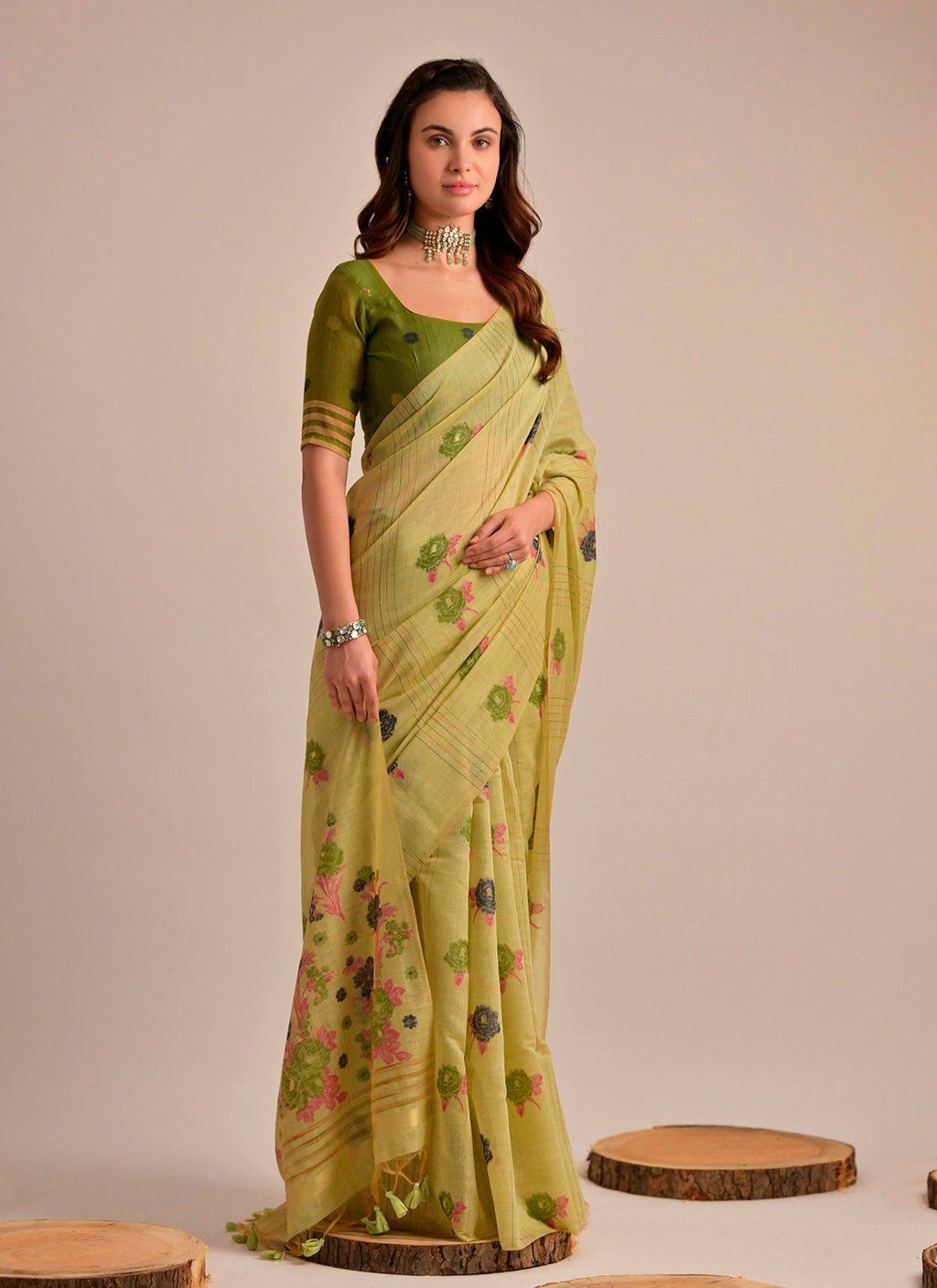 Airavatam (saree) - Cotton Saree