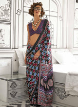 Ajarakh (Saree) - Satin Silk