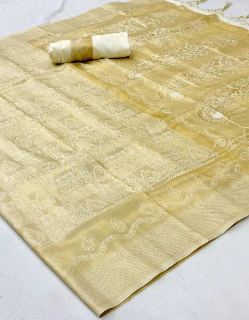 Akanksha Kanjivaram Saree - Ranjvani Sarees