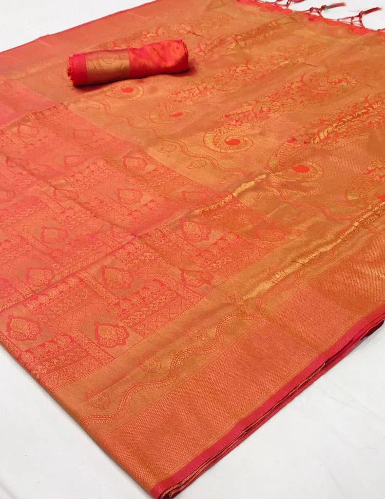 Akanksha Kanjivaram Saree - Ranjvani Sarees