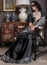 Akara (saree) - Satin Silk