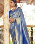 Akshiti Kanjivaram Saree - Ranjvani