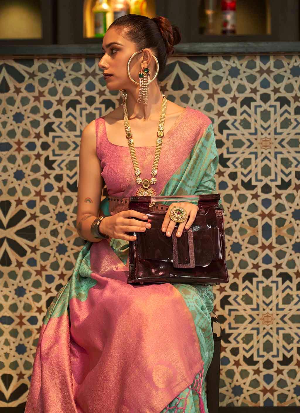 Amolika Kanjivaram Saree - Kanjivaram Saree