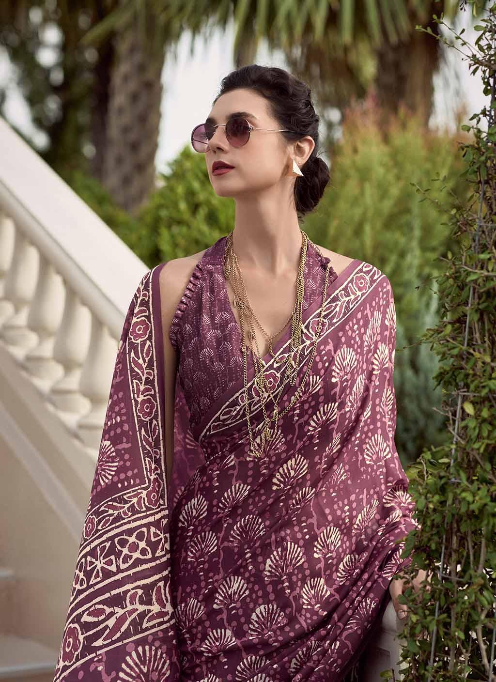 Aruvi (Saree) - Mal Mal Silk