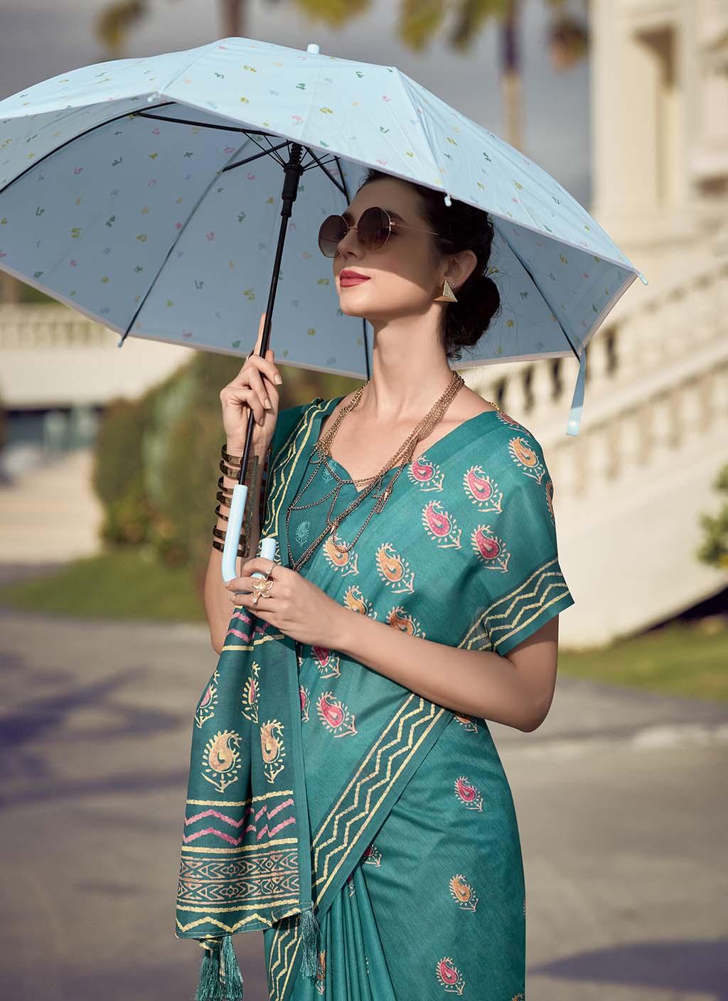 Asavari (Saree) - Mal Mal Silk