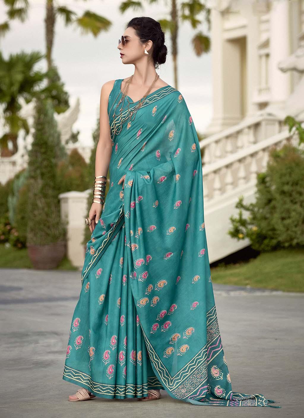 Asavari (Saree) - Mal Mal Silk