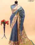 Batak Paithani Saree - Ranjvani