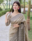 Bhargavi Cotton Silk Saree - Ranjvani