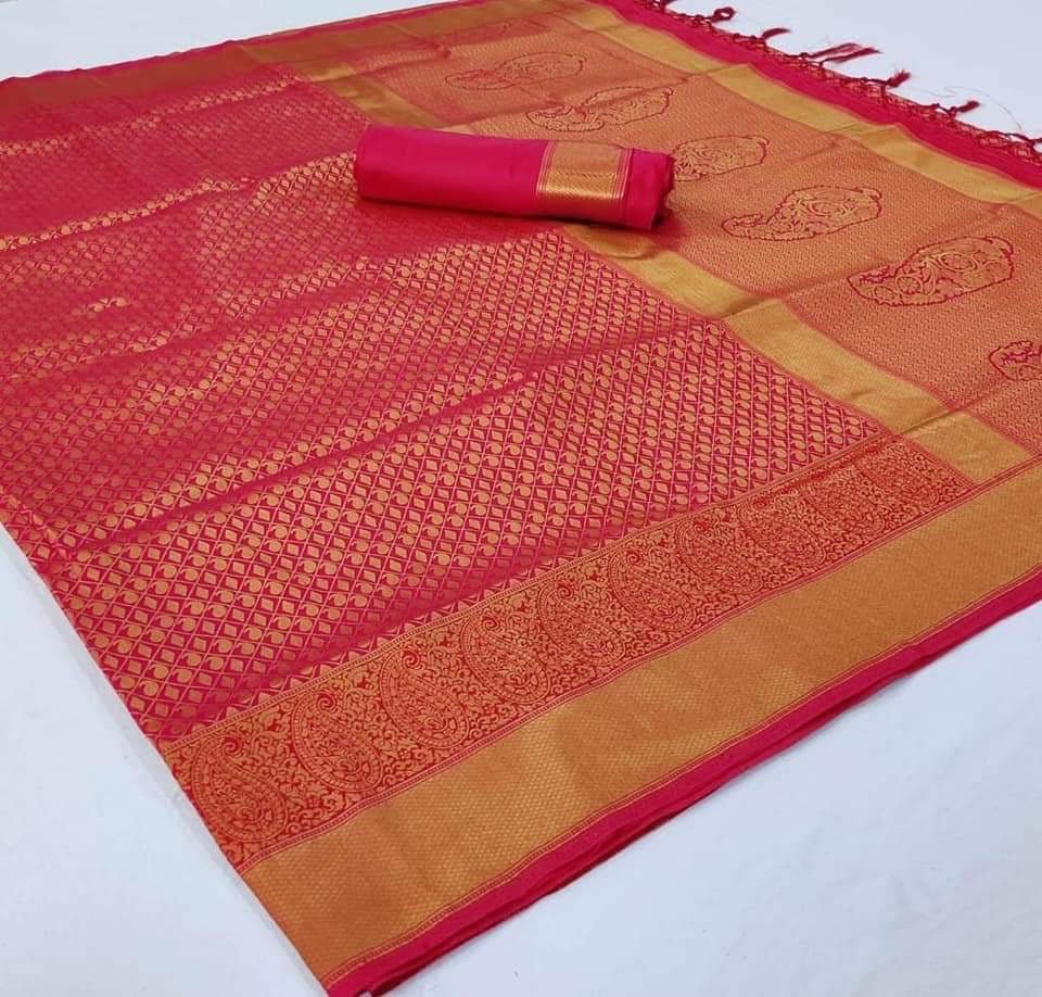 Bhumi Kanjivaram Saree - Ranjvani Sarees