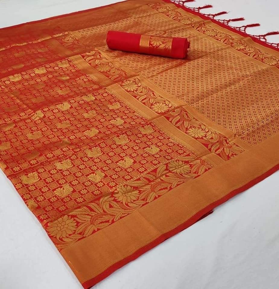 Bhumi Kanjivaram Saree - Ranjvani Sarees