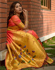 Butterfly Paithani Saree - Ranjvani