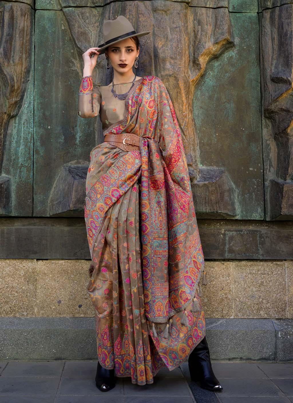 Charmaine (Saree) - Pashmina Sarees