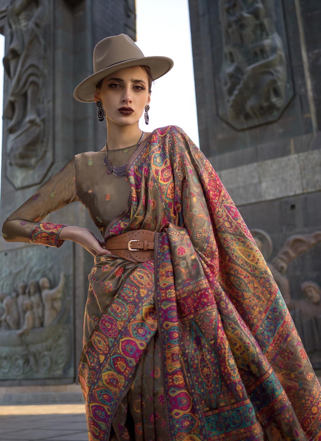 Charmaine (Saree) - Pashmina Sarees