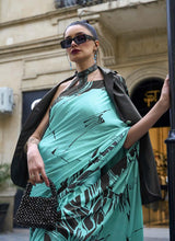 Charming (Saree) - Satin Silk