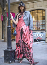 Charming (Saree) - Satin Silk