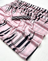 Charming (Saree) - Satin Silk