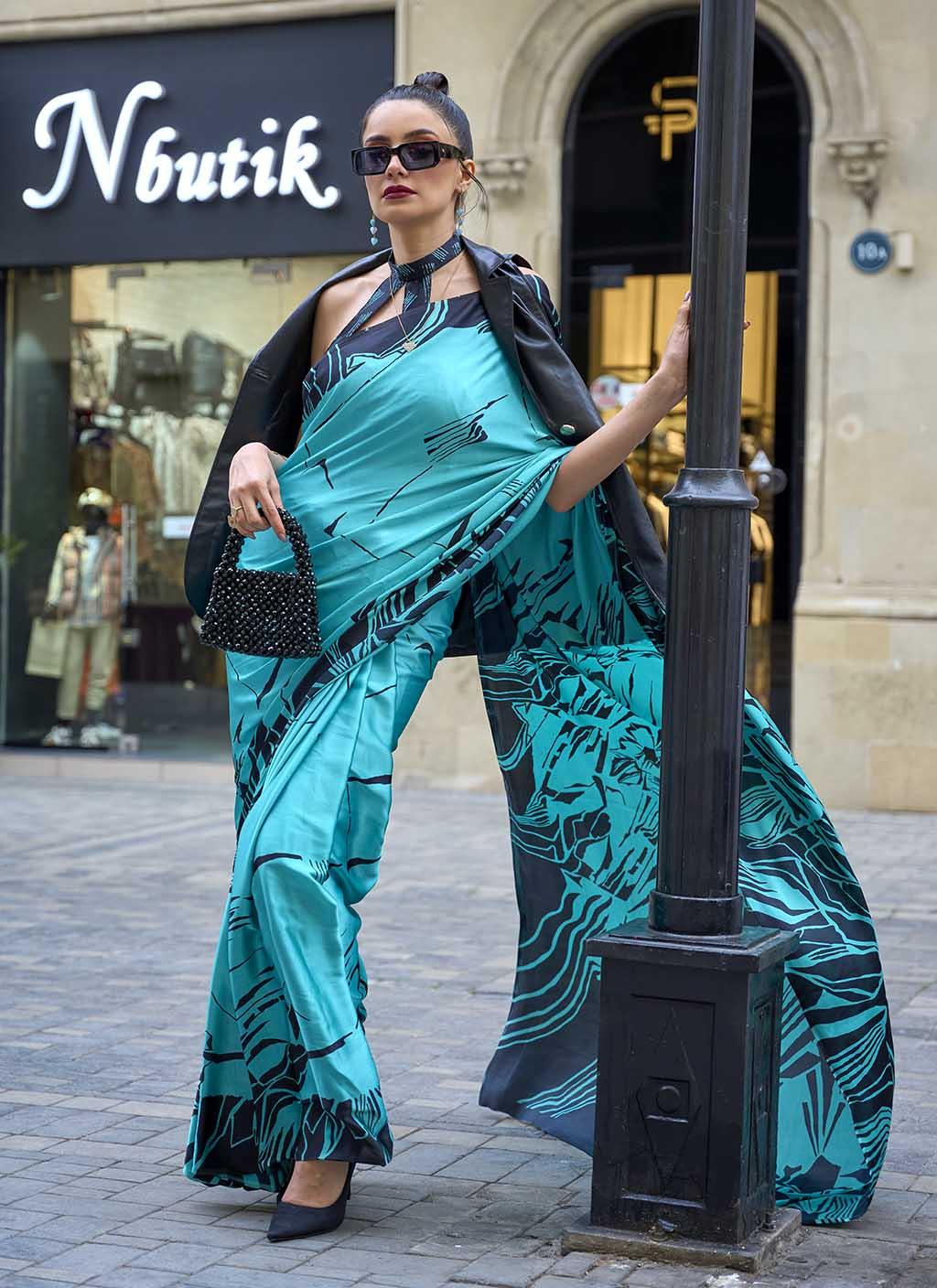 Charming (Saree) - Satin Silk