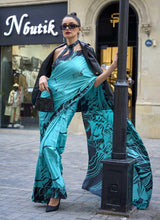 Charming (Saree) - Satin Silk