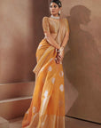 Dhanvi Linen Saree - Ranjvani