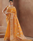 Dhanvi Linen Saree - Ranjvani