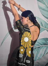 Flower (Saree) - Satin Silk