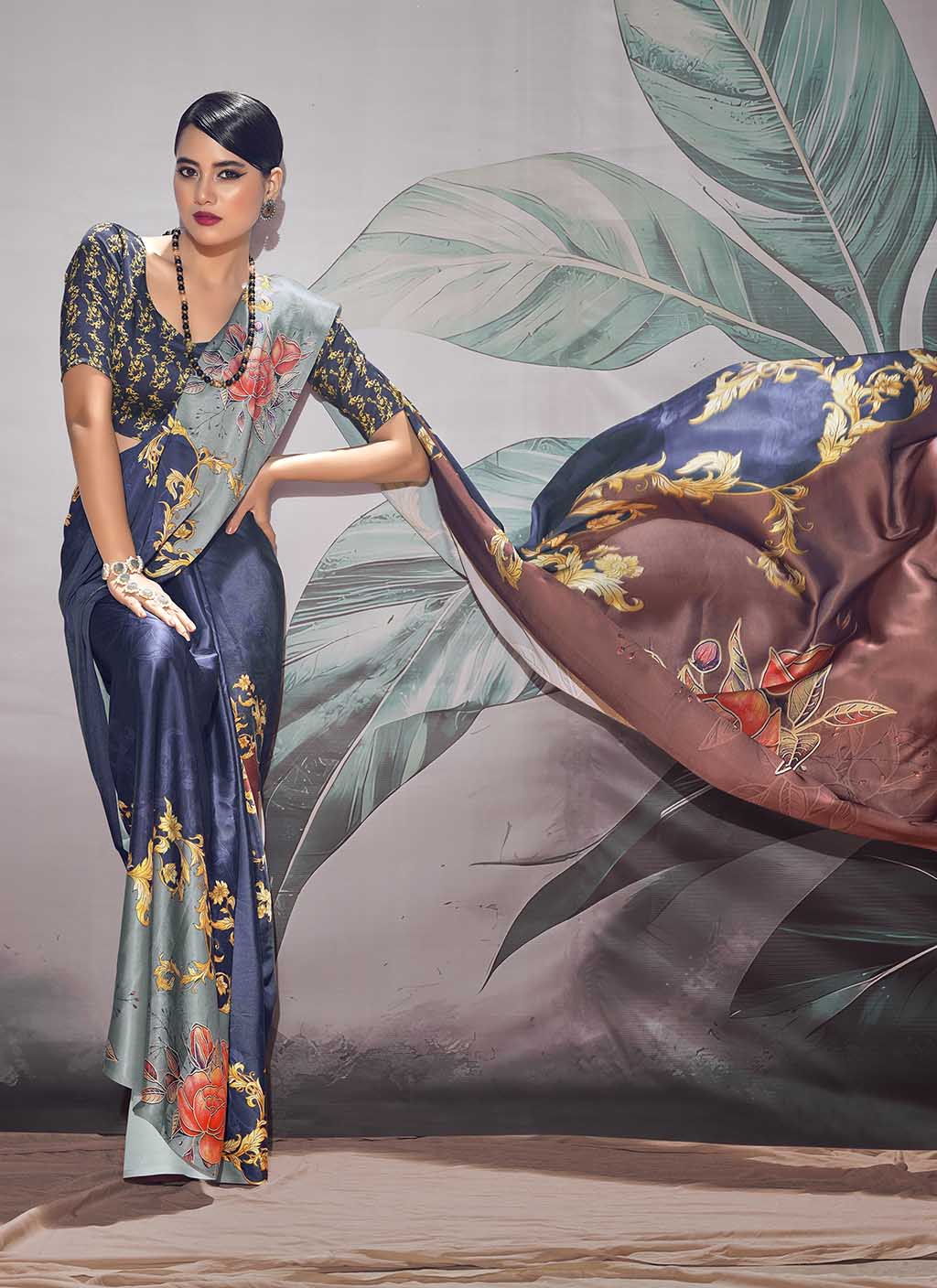 Flower (Saree) - Ranjvani