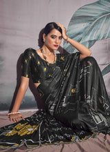 Flower (Saree) - Satin Silk