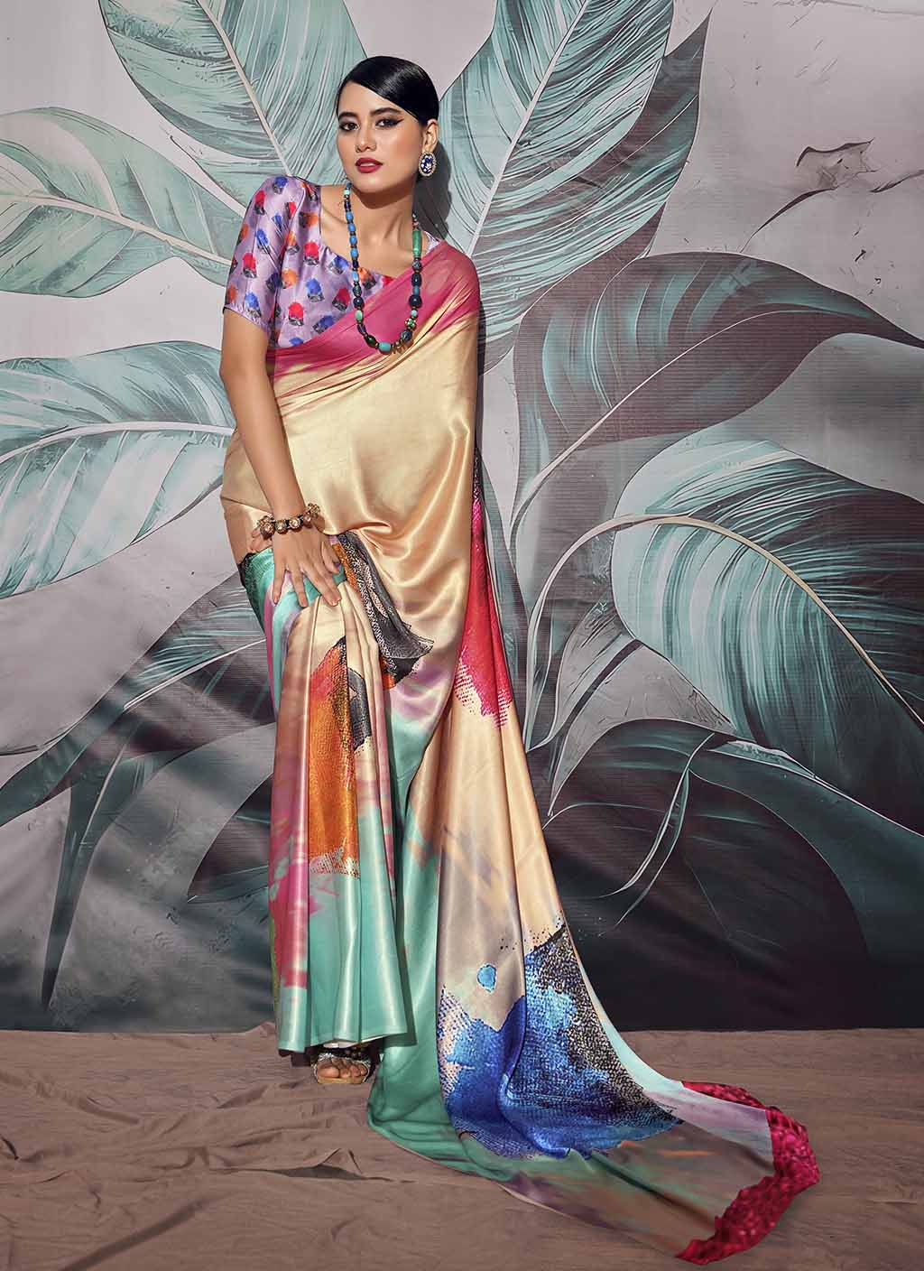 Flower (Saree) - Ranjvani