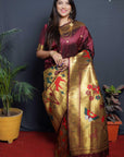 Garden Paithani Saree - Ranjvani