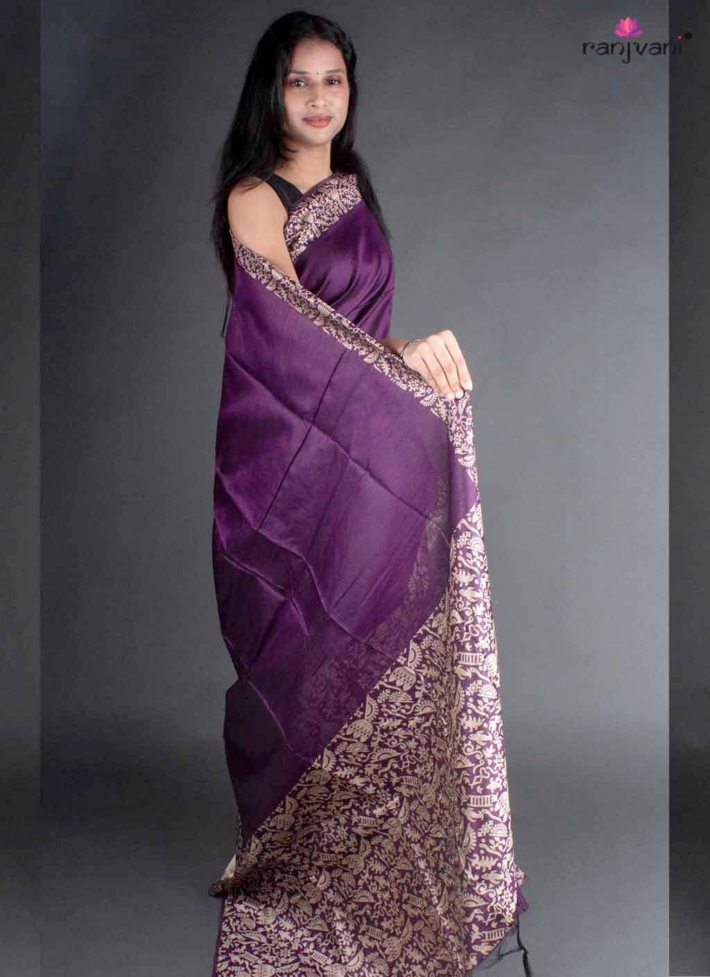 Geet Cotton Silk Saree - Ranjvani