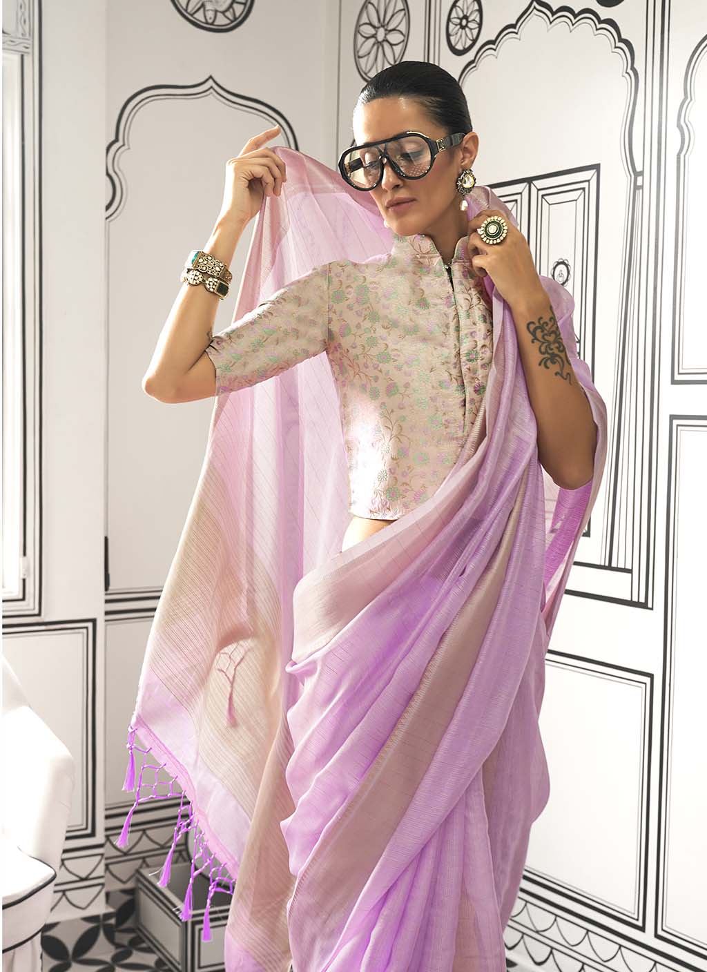 Gulabo Sona (Saree) - Ranjvani Sarees