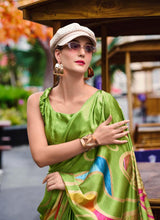 Implusive (Saree) - Satin Silk